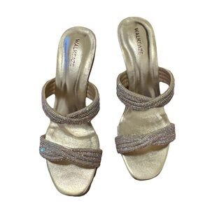 Sparkly Gold Heels